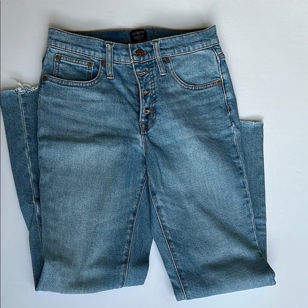 J.Crew Essential Straight Jeans - Blue